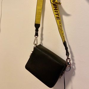 Authentic like new Off white crossbody bag